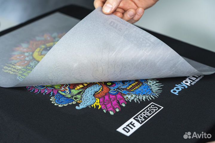 Dtf печать термотрансферов/ термонаклеек