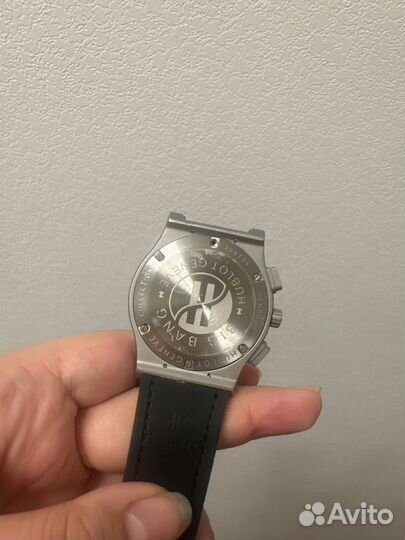 Часы мужские механические hublot grey