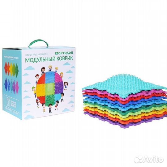 Коврик ортодон Ассорти микс 10