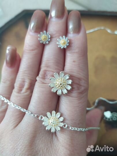 Серебряный комплект