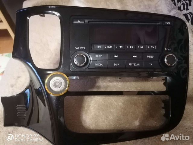 Штатная магнитола на мицубиси аутлендер