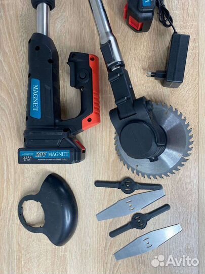 Электрокосилка магнет избавит от травы