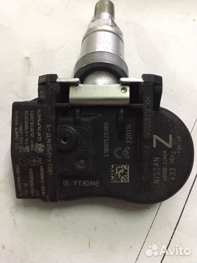 Нисан Датчики давления в шинах