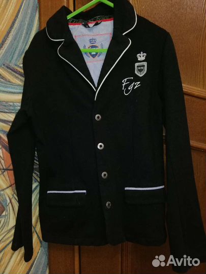 Пиджак школьный для мальчика 134