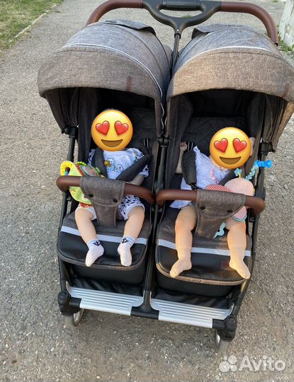 Коляска для двойни Corello connect