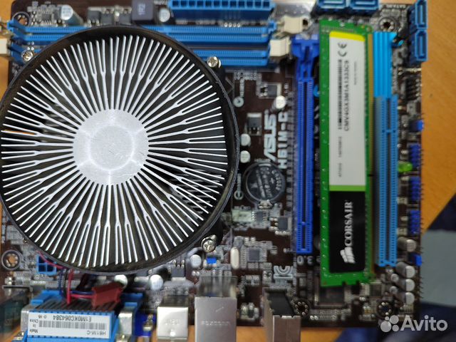 Материнская плата asus H61M-C + i32120 купить в Санкт-Петербурге ...