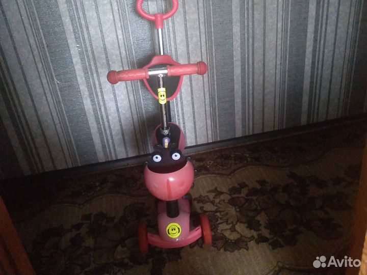 Самокат-беговел детский бу