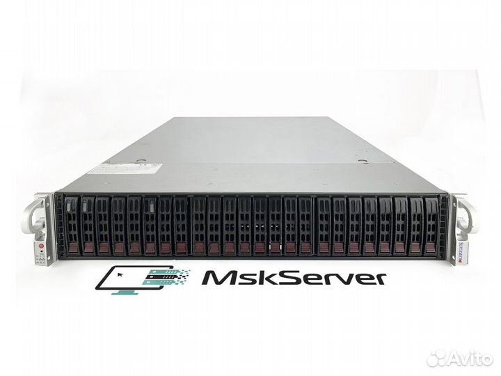 Сервер Supermicro 2049U-TR4 4xCPU 2* 2xGold 6138 16Gb