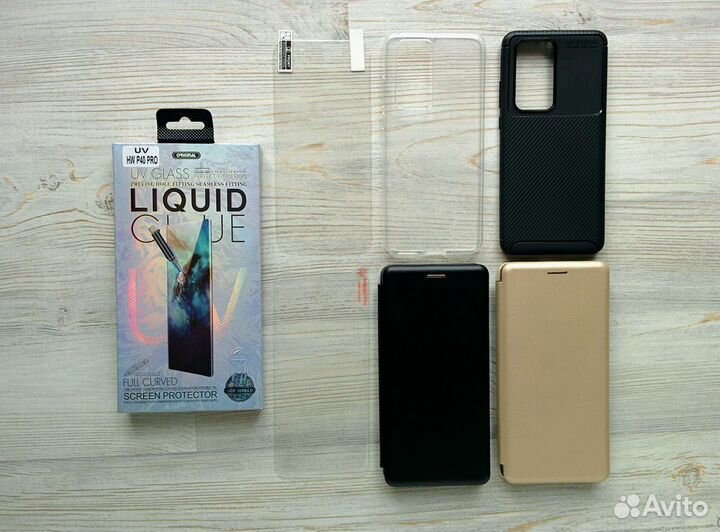 На Huawei P40 pro стекло пленка чехол