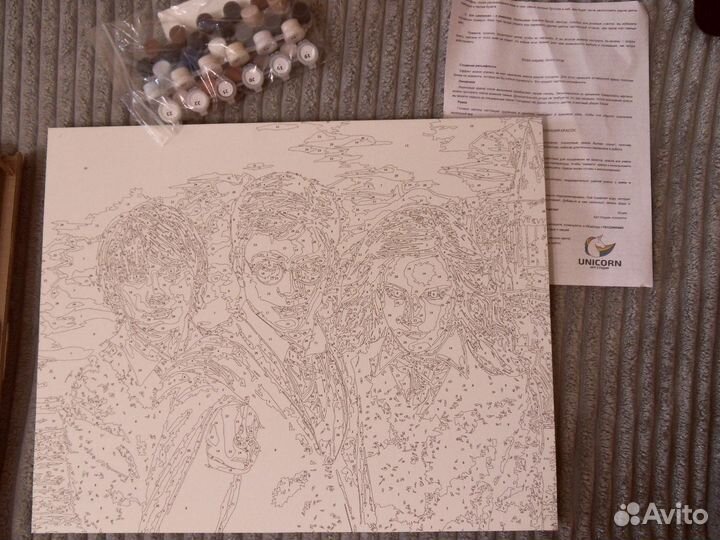 Картина по номерам Гарри Поттер 40 х 50