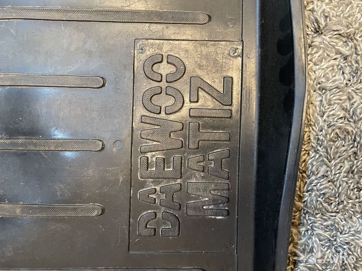 Коврик в багажник daewoo matiz