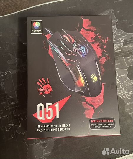 Игровая мышка A4tech Bloody Q51