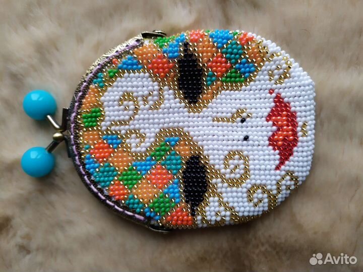 Монетница из бисера