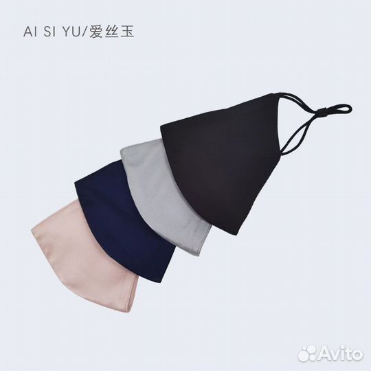 Маска защитная шелковая