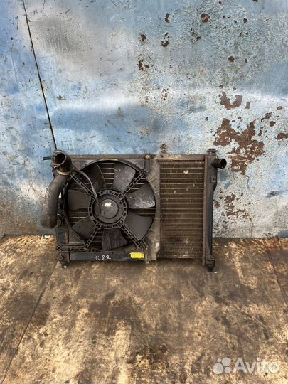 Радиатор Охлаждения Chevrolet Lanos,Заз Шанс Сенс