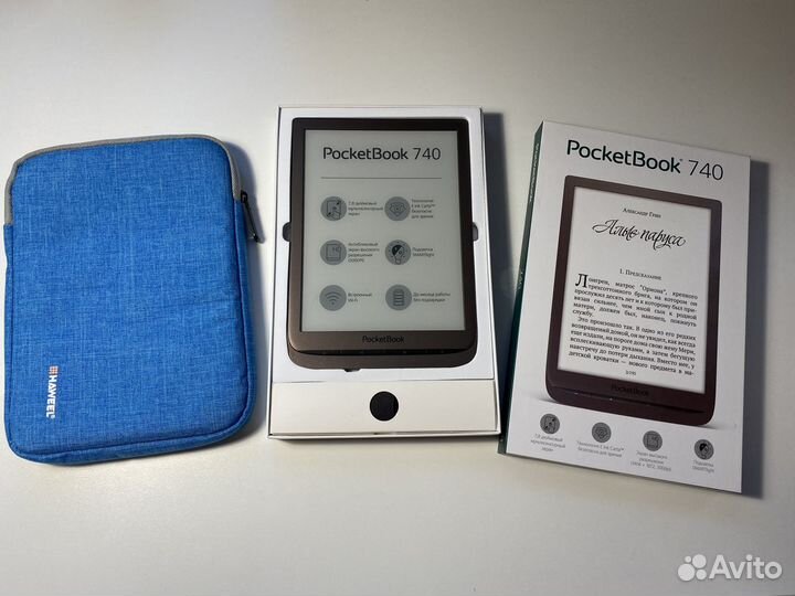 Электронная книга PocketBook 740 в идеале + чехол