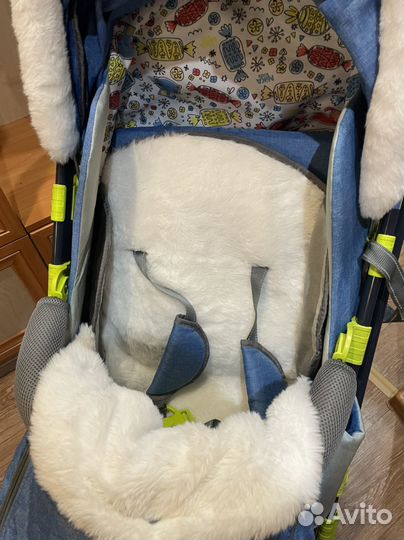 Санки коляска ника 7-7