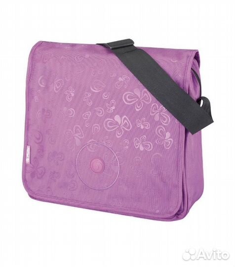 Сумка школьная темно-розовая, Herlitz