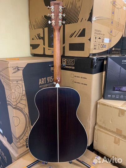 Электро-акустическая гитара Cort L200F-ATV-SG-wbag