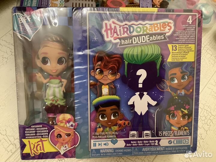 Новая Кукла Hairdorables Модная парочка, оригинал