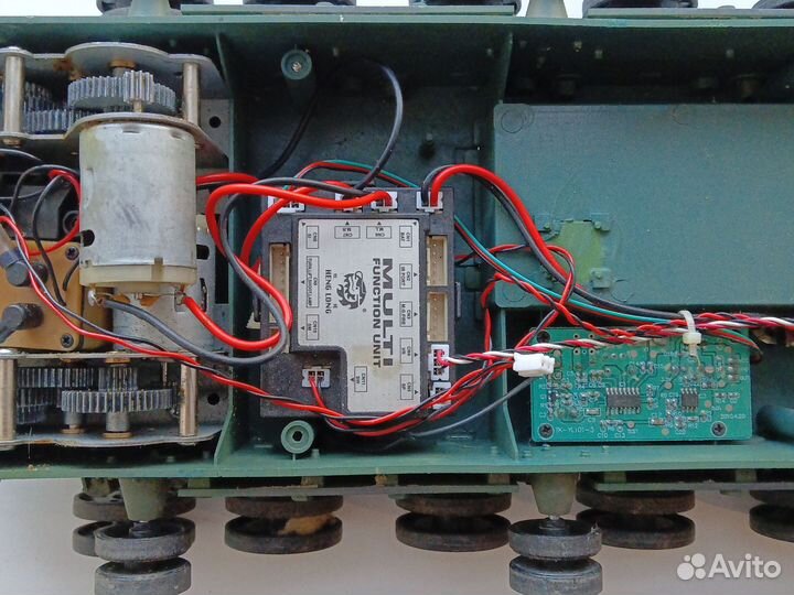 Танк на радиоуправлении кв1, запчасти
