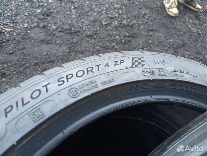 Michelin Pilot Sport 4 245/40 R19 и 275/35 R19