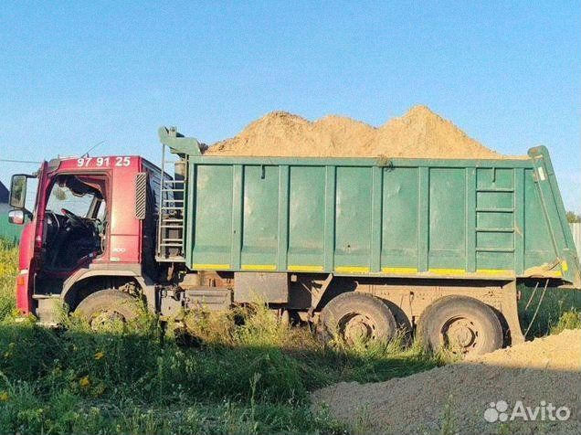 Песок карьерный