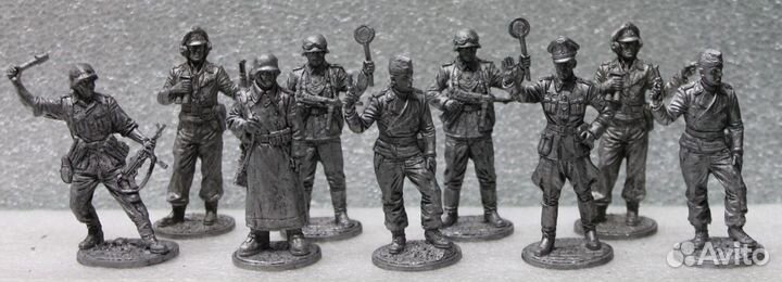 Оловянные солдатики СССР, Германии, Витязи,Рыцари