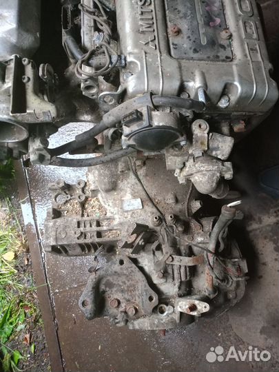 Двс 4G63 в сборе с аккп