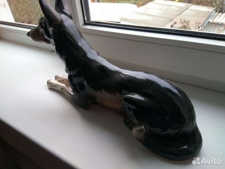 Статуэтка собаки гдр Винтаж