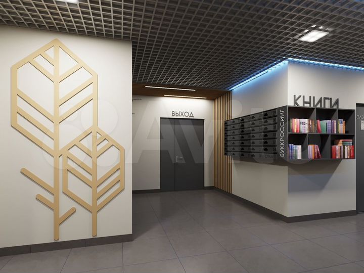 1-к. квартира, 43,9 м², 2/5 эт.