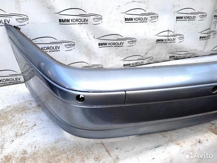 Бампер задний (серебро) BMW E39