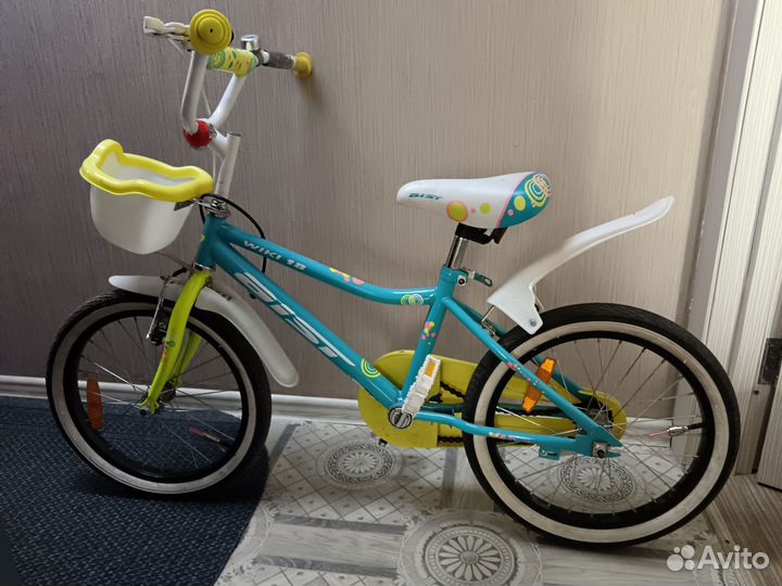Велосипед детский 18 дюймов для девочки
