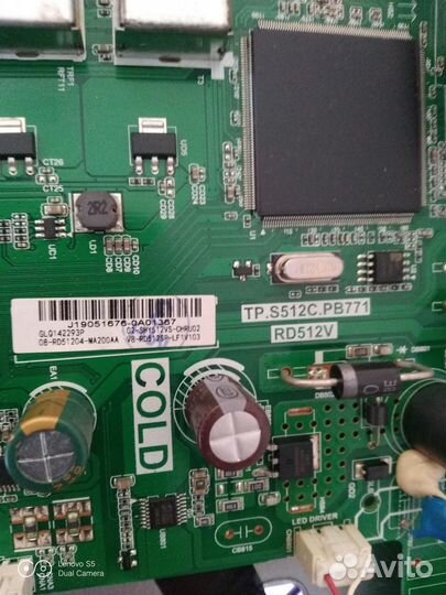 TCL LED32D2910 TP.S512C.PB771 RD512V