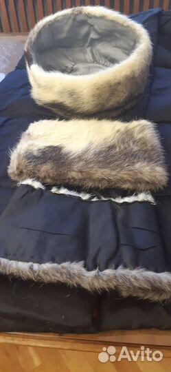 Шапка женская норковая женская; манжеты норка