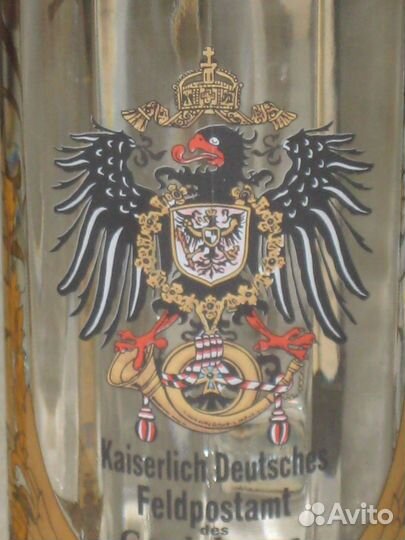 Пивная кружка кубок бокал германия 70-Х годов стар