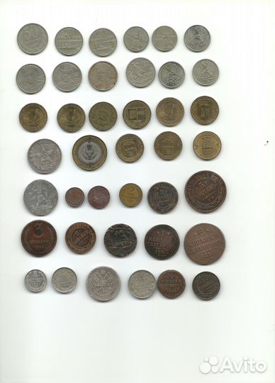 Монеты России, СССР, РФ