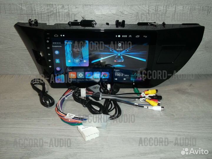 Магнитола Toyota Corolla Android 2/32 GPS WiFi
