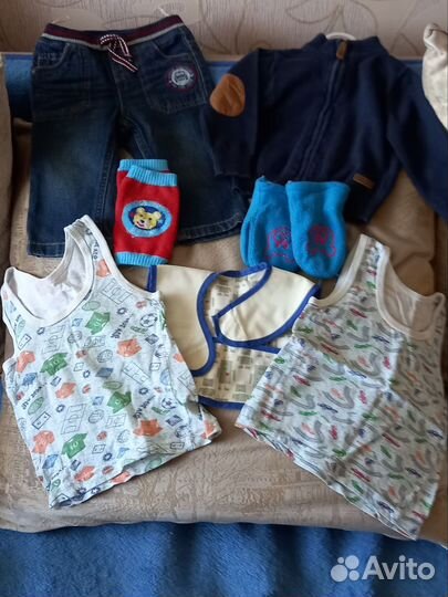 Вещи на мальчика р. 74