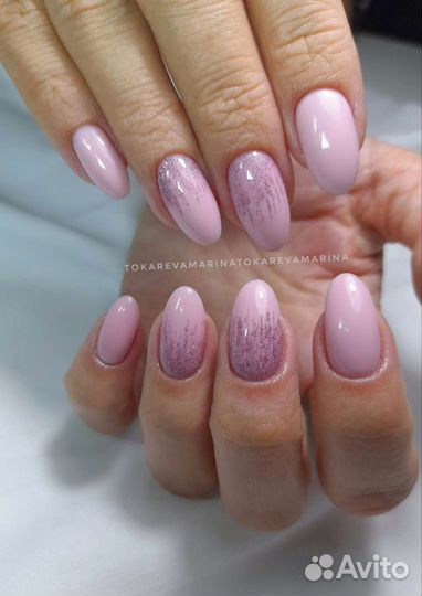 Педикюр с покрытием лаком