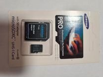 Адаптер и карта памяти MicroSD