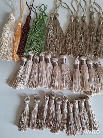 Кисточки из шелковых нитей