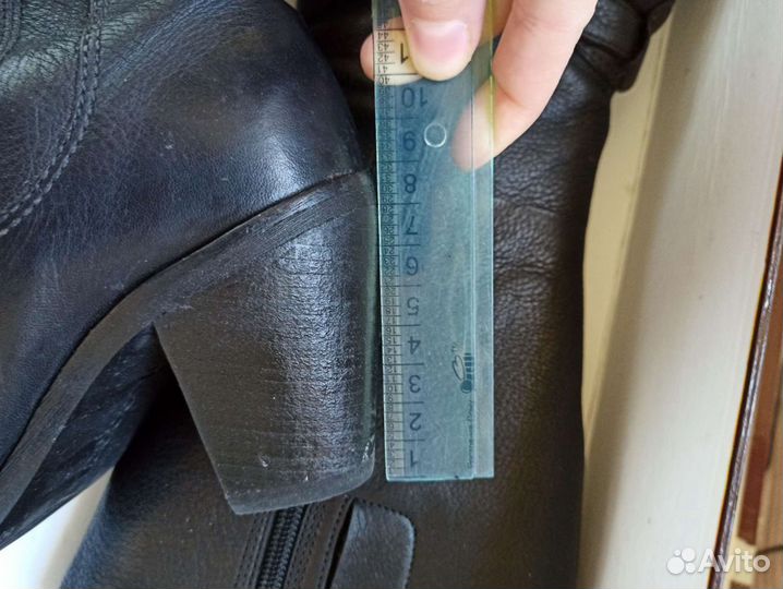 Сапоги Ecco кожаные весна осень 37р