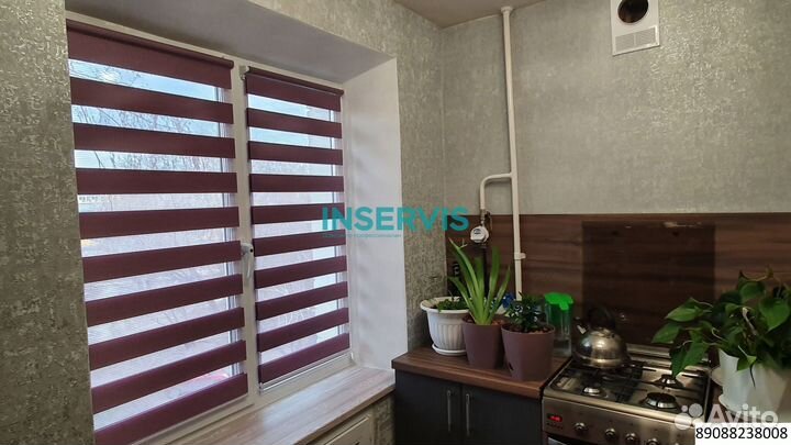 Рулонные шторы на кухню