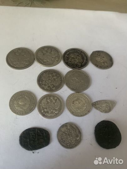 Кресты монеты серебрянная дожка