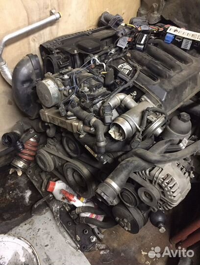 Двигатель M57 Мотор бмв(BMW e 70 Х5) двигатель в с