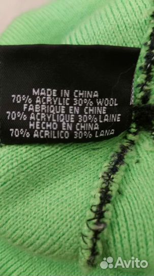 Шапка клубная(лаймовая)