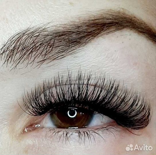 Наращивание ресничек любой объём быстро
