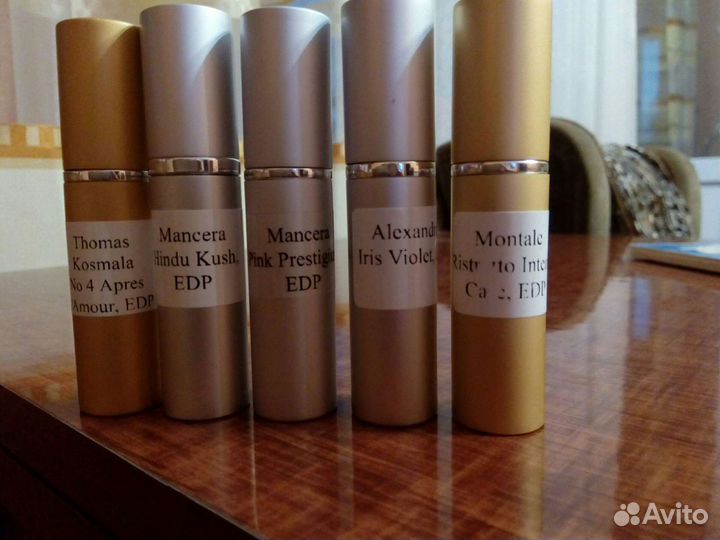 Отливанты, парфюм, туалетная вода