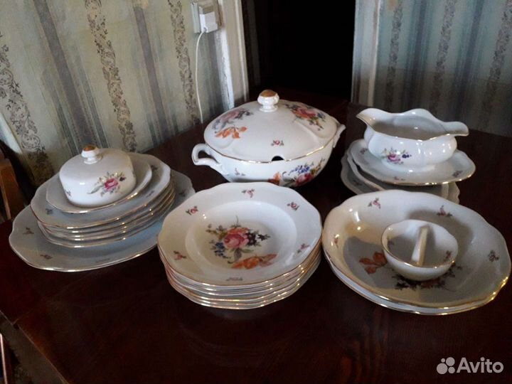 Столовый сервиз чехословакия